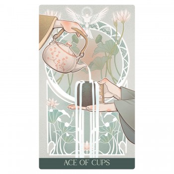 Japanese Art Nouveau Tarot (Premium) kortos Lo Scarabeo